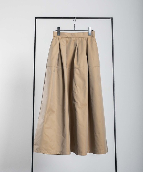 RAW FUDGE（ローファッジ）の「アシメタックフレアスカート（スカート・レディース・ブラック/ベージュ/オリーブ・M）」の21枚目の写真