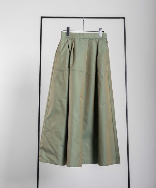 RAW FUDGE（ローファッジ）の「アシメタックフレアスカート（スカート・レディース・ブラック/ベージュ/オリーブ・M）」の22枚目の写真