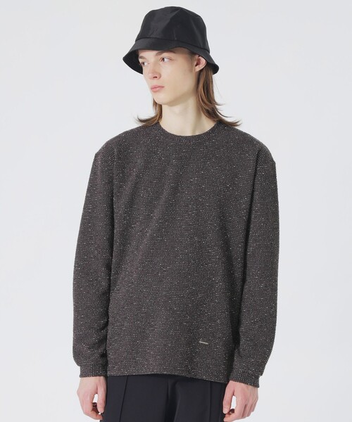 LOVELESS（ラブレス）の「ファンシーツイードロンＴ（Tシャツ/カットソー・メンズ・オフホワイト/ブラック/グレー系その他・M/L）」の3枚目の写真