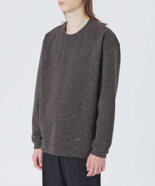 LOVELESS（ラブレス）の「ファンシーツイードロンＴ（Tシャツ/カットソー・メンズ・オフホワイト/ブラック/グレー系その他・M/L）」の8枚目の写真