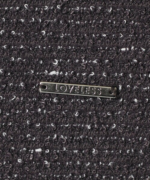 LOVELESS（ラブレス）の「ファンシーツイードロンＴ（Tシャツ/カットソー・メンズ・オフホワイト/ブラック/グレー系その他・M/L）」の11枚目の写真