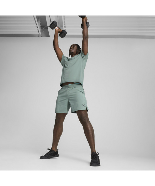 PUMA(プーマ)の「PUMA プーマ メンズ トレーニング TAD エッセンシャル 7インチ ウーブン ショ(その他パンツ・メンズ・ブラック/ライトグリーン・XX-LARGE/SMALL/X-LARGE/LARGE/MEDIUM)」の5枚目の写真