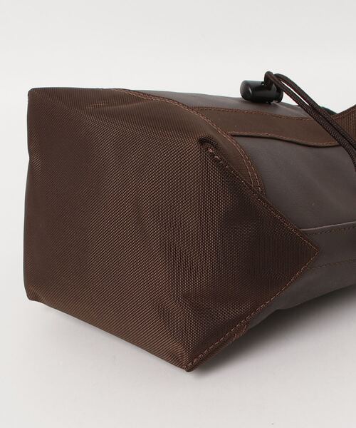 BURLAP OUTFITTER(バーラップアウトフィッター)の「BURLAP OUTFITTER バーラップアウトフィッター LEATHER MICRO TOTE BAG(ショルダーバッグ・メンズ・ブラック/チョコ・FREE)」の14枚目の写真