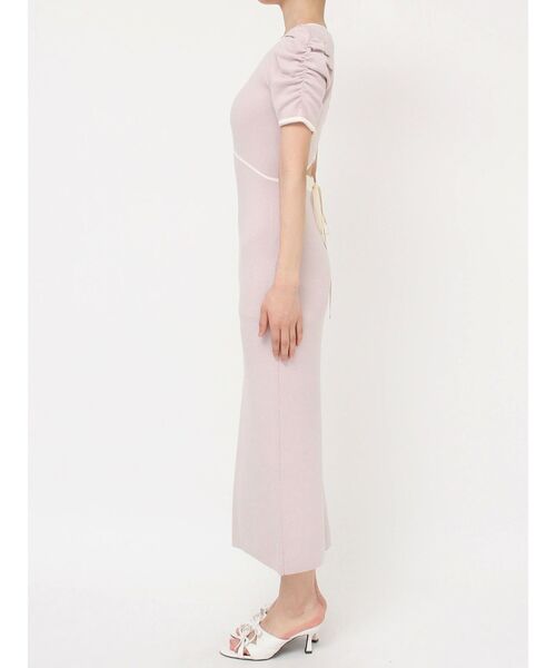 RESEXXY（リゼクシー）の「バイカラータイトワンピース（ワンピース・レディース・ホワイト/ピンク/ブラック・FREE）」の17枚目の写真