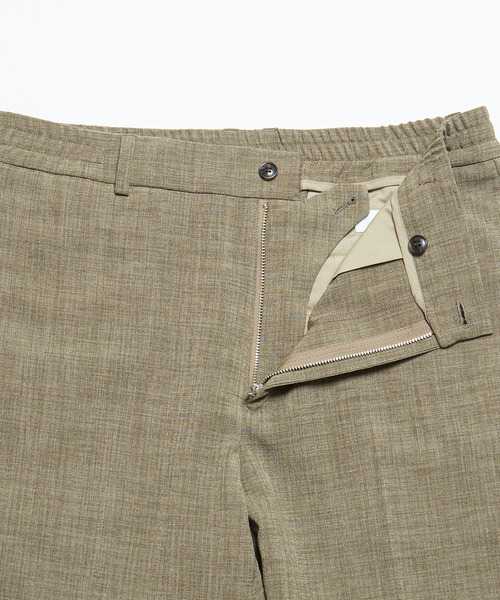 MEN'S MELROSE(メンズメルローズ)の「トラベストブッチャーコンフォートパンツ(セットアップ可)(スラックス・メンズ・ネイビー/ベージュ・2/3/4/5)」の8枚目の写真