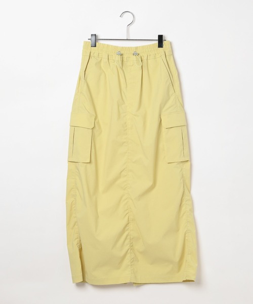 BAYFLOW（ベイフロー）の「[新色登場!!]ドロストカーゴスカート（スカート・レディース・ブラック/イエロー/カーキ・MEDIUM/SMALL）」の10枚目の写真