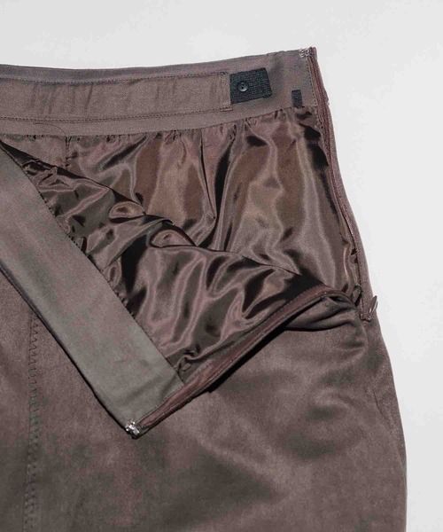 PUBLIC TOKYO（パブリックトウキョウ）の「【残りわずか】ステッチワークミニスカート（スカート・レディース・ブラウン/ブラック・1/2）」の9枚目の写真