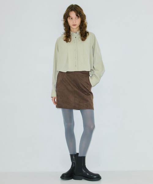 【安心の国内発送】セザンヌ 可愛 パッチワーク ミニ スカート M SEZANE(セザンヌ) ミニスカート(レディース) - 海外通販のBUYMA