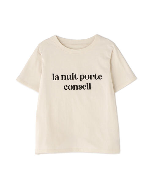 FREE'S MART（フリーズマート）の「◆カラーフレンチロゴプリントTシャツ（Tシャツ/カットソー・レディース・ピンク/ホワイト/ホワイト系その他/ブラック・FREE）」の5枚目の写真