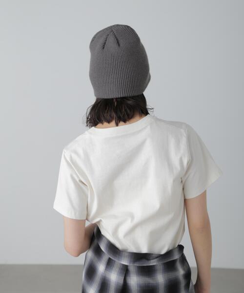 FREE'S MART(フリーズマート)の「◆カラーフレンチロゴプリントTシャツ(Tシャツ/カットソー・レディース・ピンク/ホワイト/ホワイト系その他/ブラック・FREE)」の20枚目の写真