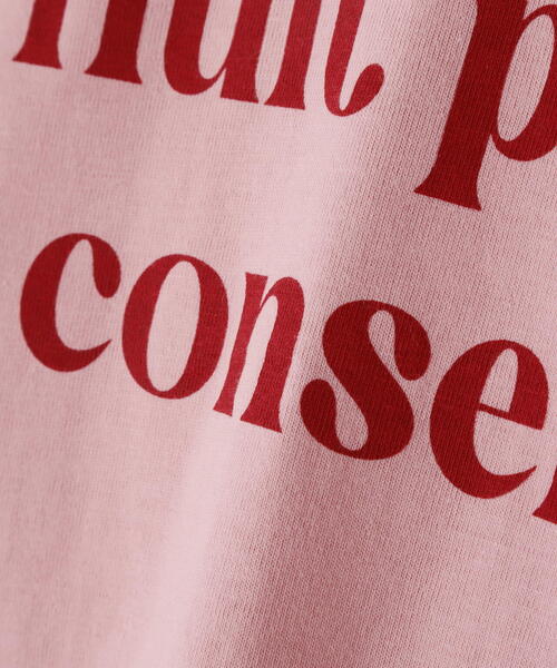 FREE'S MART（フリーズマート）の「◆カラーフレンチロゴプリントTシャツ（Tシャツ/カットソー・レディース・ピンク/ホワイト/ホワイト系その他/ブラック・FREE）」の15枚目の写真