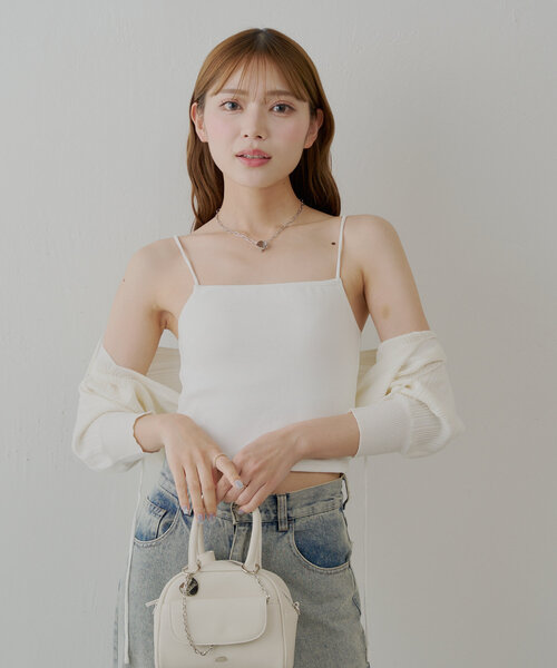 新品 未使用品LALA VIE 別注キャミソール 36 白、黒2点おまとめ売り DeuxiemeClasse VIE ララヴィ キャミソール 追加【LALA VIE