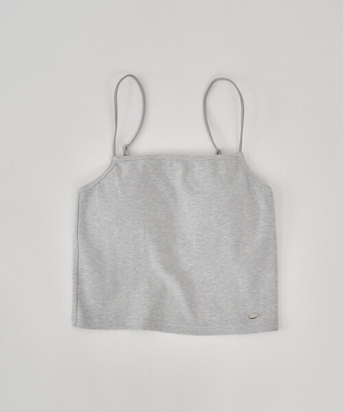 Chico(チコ)の「【6色展開】バックオープンリブキャミ(キャミソール・レディース・ブラック/ピンクベージュ/グレー/アイボリー/ブラウン/ホワイト・FREE/SMALL)」の20枚目の写真