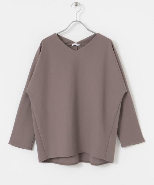 ITEMS URBANRESEARCH（アイテムズ アーバンリサーチ）の「カットミラノプルオーバー（Tシャツ/カットソー・レディース・ブルー/オフホワイト/チャコールグレー/モカ・FREE）」の17枚目の写真