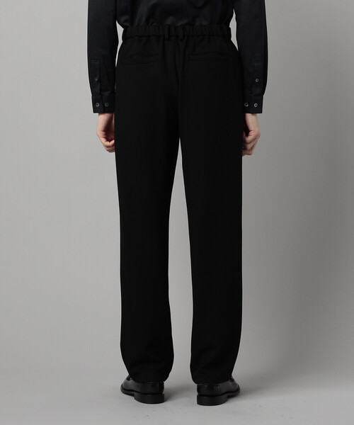 COMME CA MEN（コムサメン）の「【セットアップ対応】エアリークッションナイロンジャージー インタックパンツ（スラックス・メンズ・チャコールグレー/ブラック・L/M）」の16枚目の写真