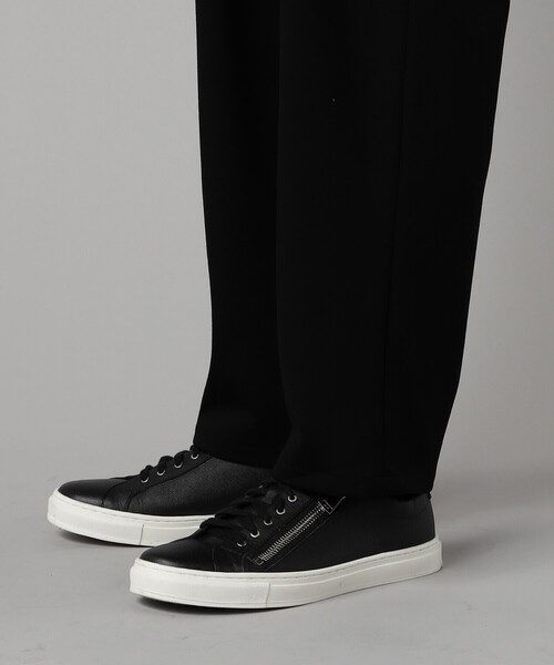 COMME CA MEN（コムサメン）の「【セットアップ対応】エアリークッションナイロンジャージー インタックパンツ（スラックス・メンズ・チャコールグレー/ブラック・L/M）」の20枚目の写真