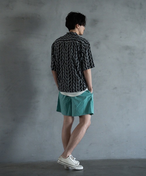 RATTLE TRAP(ラトルトラップ)の「ヴィンテージライクオープンカラーシャツ(シャツ/ブラウス・メンズ・サックスブルー/ブラック・M/L/LL)」の19枚目の写真