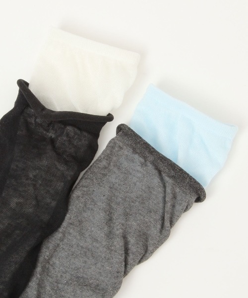 LOWRYS FARM(ローリーズファーム)の「2Pレイヤードソックス 326269(ソックス/靴下・レディース・ピンク/ブラック/ブルー・FREE)」の8枚目の写真