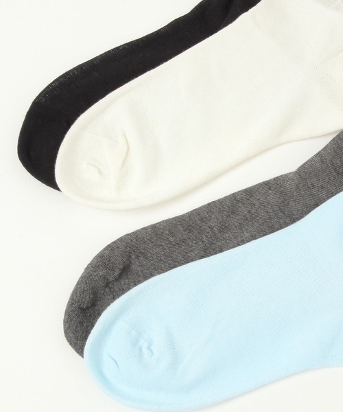 LOWRYS FARM(ローリーズファーム)の「2Pレイヤードソックス 326269(ソックス/靴下・レディース・ピンク/ブラック/ブルー・FREE)」の9枚目の写真