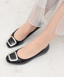 【Bridget Birkin】バックルアクセントレインパンプス(554021)