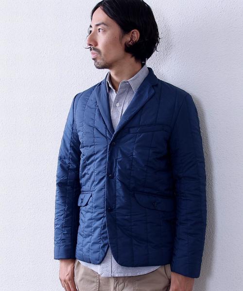 ♡新品♡INTERPLANET♡カットボンディング異素材ショート中綿ジャケット♡ coen(コーエン)の「【MBC】マットタフタ中綿キルティング