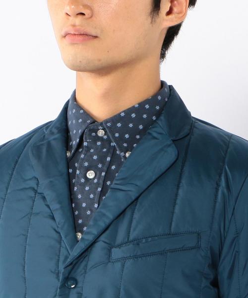 coen（コーエン）の「【MBC】マットタフタ中綿キルティングジャケット（テーラードジャケット・メンズ・コバルトブルー/ブラック・SMALL/MEDIUM/LARGE/X-LARGE）」の16枚目の写真