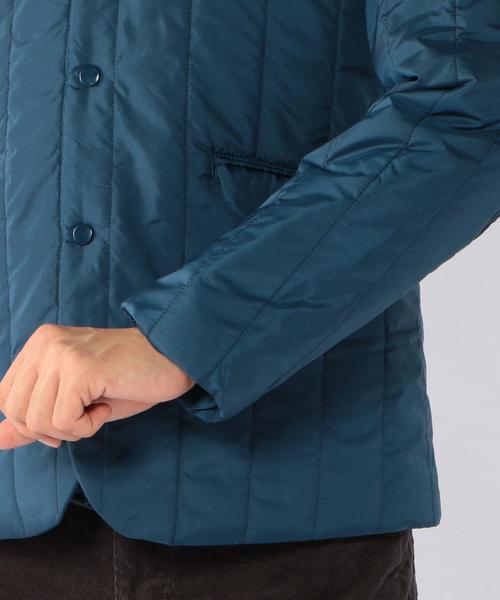 coen（コーエン）の「【MBC】マットタフタ中綿キルティングジャケット（テーラードジャケット・メンズ・コバルトブルー/ブラック・SMALL/MEDIUM/LARGE/X-LARGE）」の8枚目の写真