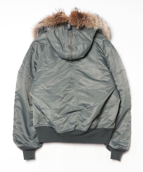 GOLD（ゴールド）の「東洋エンタープライズ GOLD / ゴールド：CLIMASHIELD PADDING N-2B：24B-GL15555[MUS]（ミリタリージャケット・メンズ・セージグリーン・M/L）」の16枚目の写真