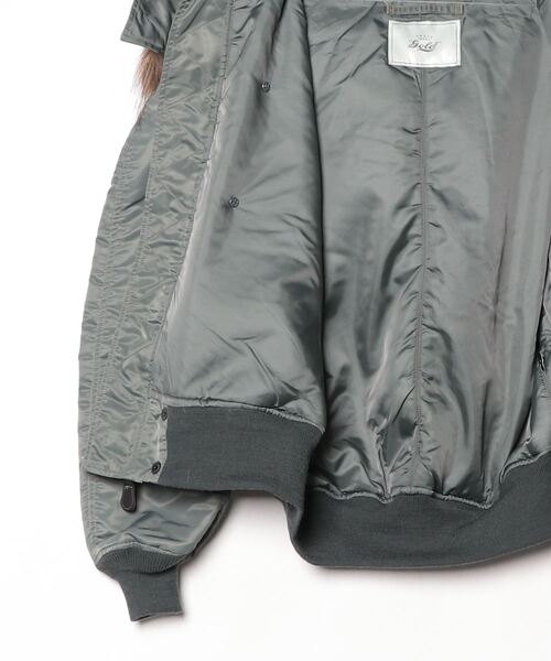 GOLD（ゴールド）の「東洋エンタープライズ GOLD / ゴールド：CLIMASHIELD PADDING N-2B：24B-GL15555[MUS]（ミリタリージャケット・メンズ・セージグリーン・M/L）」の17枚目の写真