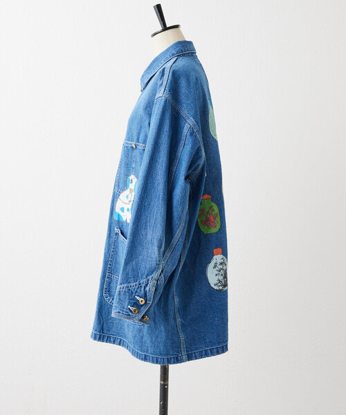 セール】ペイントデニムジャケット【Work of Art × SUM1 STYLE