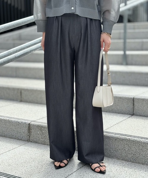 【libjoie】ワイドデニムパンツ(EMMAさんコラボ) 限定品】libjoie♡emma コラボデニム M パンツ レディース
