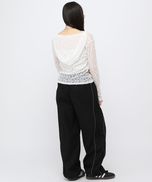 tシャツ 3.3 Field Trip／レースフーディー レディース 3.3 Field Trip／レースフーディー（Tシャツ/カットソー）｜3.3
