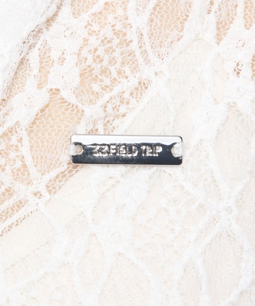 3.3 Field Trip (3.3フィールドトリップ)の「3.3 Field Trip/レースフーディー(Tシャツ/カットソー・レディース・ホワイト/ブラック・FREE)」の15枚目の写真