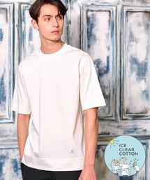 DRESSTERIOR | 【接触冷感/抗菌防臭/消臭】ICE CLEAR COTTON オーバーフィットTシャツ(Tシャツ/カットソー)
