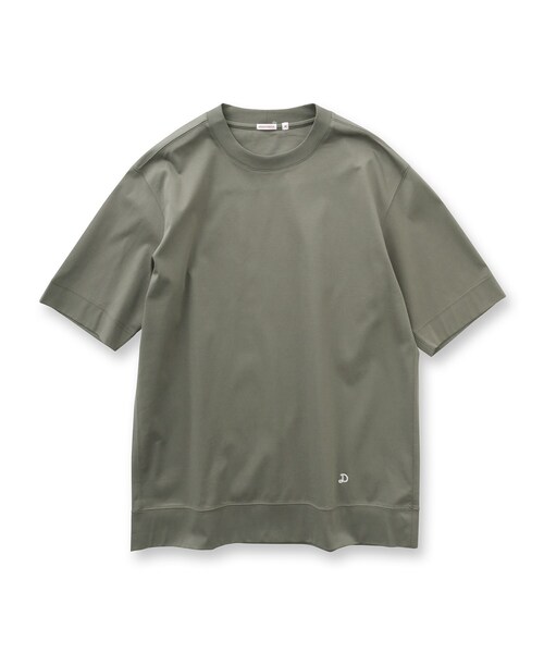 DRESSTERIOR(ドレステリア)の「【接触冷感/抗菌防臭/消臭】ICE CLEAR COTTON オーバーフィットTシャツ(Tシャツ/カットソー・メンズ・ホワイト/ブラック/カーキ/ブルーグリーン・90/91/92/94)」の8枚目の写真