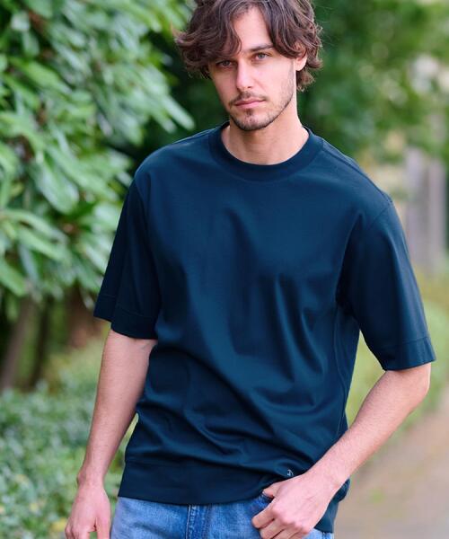 DRESSTERIOR(ドレステリア)の「【接触冷感/抗菌防臭/消臭】ICE CLEAR COTTON オーバーフィットTシャツ(Tシャツ/カットソー・メンズ・ホワイト/ブラック/カーキ/ブルーグリーン・90/91/92/94)」の10枚目の写真