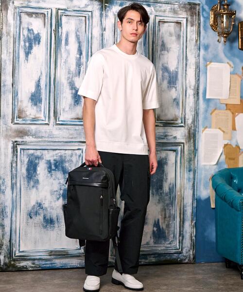 DRESSTERIOR(ドレステリア)の「【接触冷感/抗菌防臭/消臭】ICE CLEAR COTTON オーバーフィットTシャツ(Tシャツ/カットソー・メンズ・ホワイト/ブラック/カーキ/ブルーグリーン・90/91/92/94)」の18枚目の写真