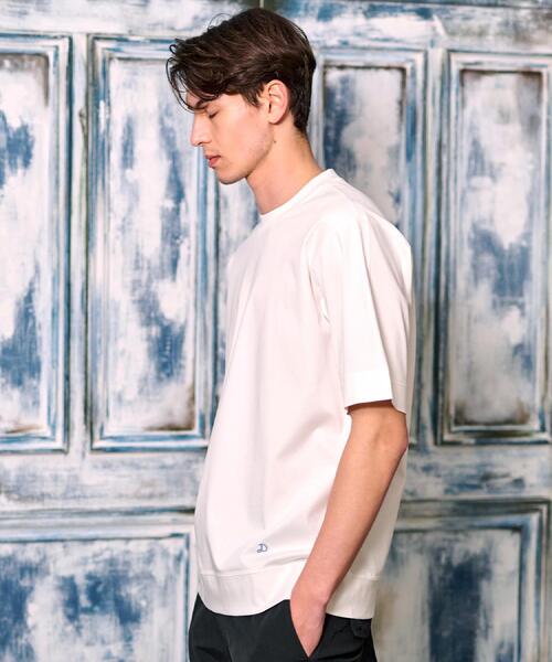 DRESSTERIOR(ドレステリア)の「【接触冷感/抗菌防臭/消臭】ICE CLEAR COTTON オーバーフィットTシャツ(Tシャツ/カットソー・メンズ・ホワイト/ブラック/カーキ/ブルーグリーン・90/91/92/94)」の22枚目の写真