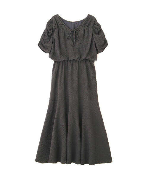 FREE'S MART（フリーズマート）の「◆前後2WAYボリュームスリーブワンピース（ワンピース・レディース・ブラック/ブラウン系その他/ブラック系その他/グレー・SMALL/MEDIUM）」の12枚目の写真