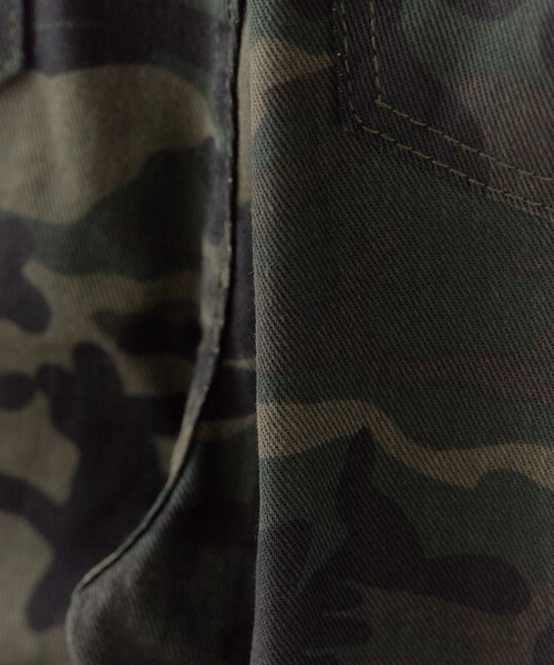 Chick（チック）の「Double Knee Wide Camo Pattern Pants/ダブルニーワイド カモ柄パンツ（その他パンツ・レディース・カモフラージュ・FREE）」の3枚目の写真