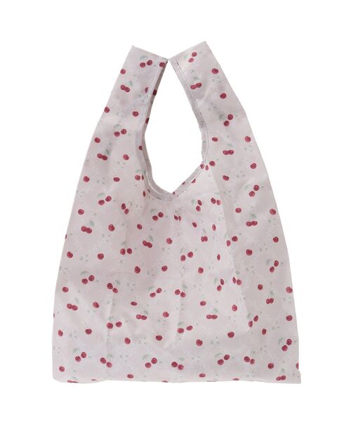 Maison de FLEUR（メゾンドフルール）の「チェリープリントエコバッグ（エコバッグ/サブバッグ・レディース・ピンク系その他3・FREE）」の8枚目の写真