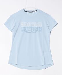 ティゴラ TIGORA ランニング レディース半袖Tシャツ フロントロゴグラフィック