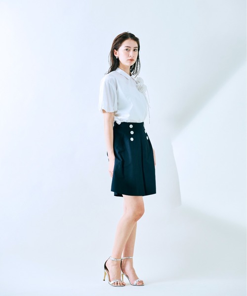 Audie a Muses(オーディアミューズ)の「【セットアップ対応】マリンショートパンツ(その他パンツ・レディース・ネイビー/ブルー・42/38)」の8枚目の写真