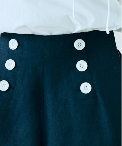 Audie a Muses(オーディアミューズ)の「【セットアップ対応】マリンショートパンツ(その他パンツ・レディース・ネイビー/ブルー・42/38)」の3枚目の写真