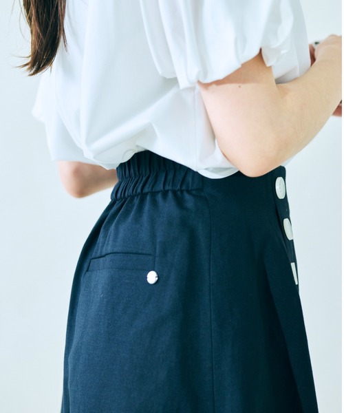 Audie a Muses(オーディアミューズ)の「【セットアップ対応】マリンショートパンツ(その他パンツ・レディース・ネイビー/ブルー・42/38)」の4枚目の写真