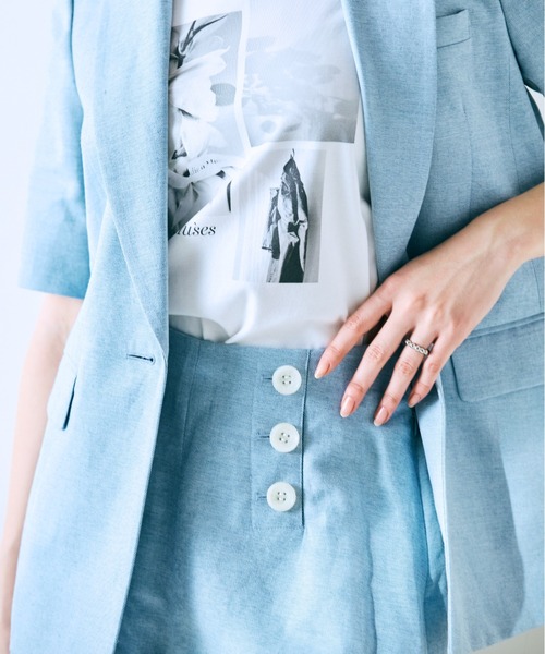 Audie a Muses(オーディアミューズ)の「【セットアップ対応】マリンショートパンツ(その他パンツ・レディース・ネイビー/ブルー・42/38)」の9枚目の写真