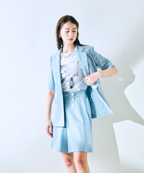 Audie a Muses(オーディアミューズ)の「【セットアップ対応】マリンショートパンツ(その他パンツ・レディース・ネイビー/ブルー・42/38)」の11枚目の写真