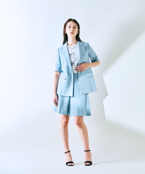 Audie a Muses(オーディアミューズ)の「【セットアップ対応】マリンショートパンツ(その他パンツ・レディース・ネイビー/ブルー・42/38)」の13枚目の写真