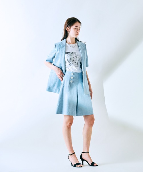 Audie a Muses(オーディアミューズ)の「【セットアップ対応】マリンショートパンツ(その他パンツ・レディース・ネイビー/ブルー・42/38)」の15枚目の写真