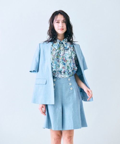 Audie a Muses(オーディアミューズ)の「【セットアップ対応】マリンショートパンツ(その他パンツ・レディース・ネイビー/ブルー・42/38)」の16枚目の写真